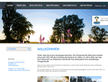 Tablet Screenshot of ortsgemeinde-altenrhein.ch